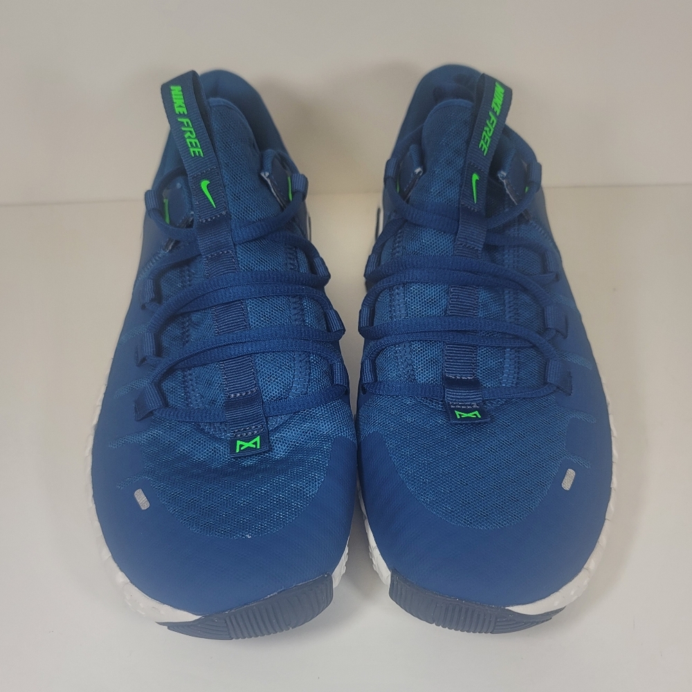 Nike Free Metcon 5 Court Blue Mens Size 9.5 Training Shoes DV3949-401 Sneakers - Picture 7 of 11